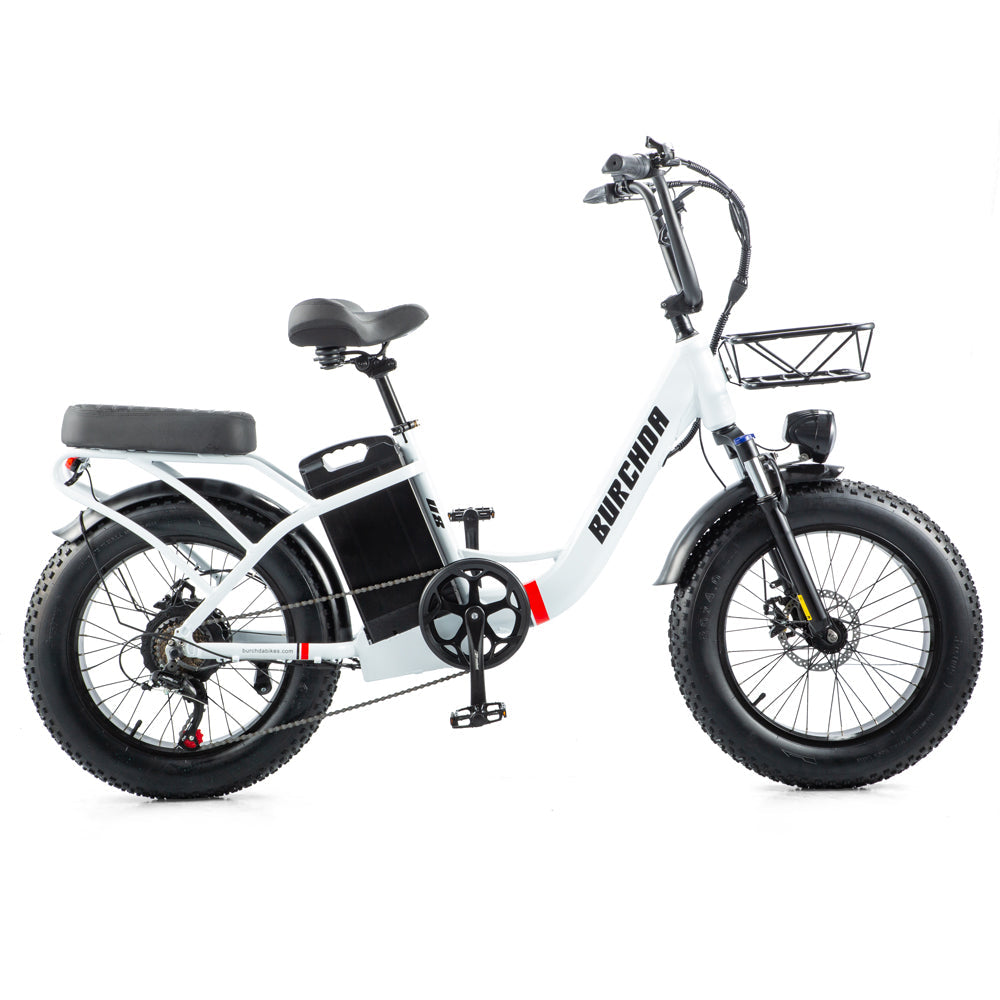 Burchda U8 31.5Ah Large Battery Long Range Step Thru Fat Tire Ebike